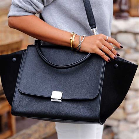 celine trapeze 26cm|Celine trapeze handbag.